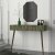 Skogsavlastningsbord med speil 120x 35 cm - Valnøtt/mørkegrønn