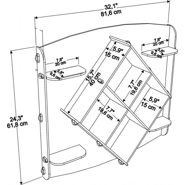 Ato vegghylle Eik Ato vegghylle Eik