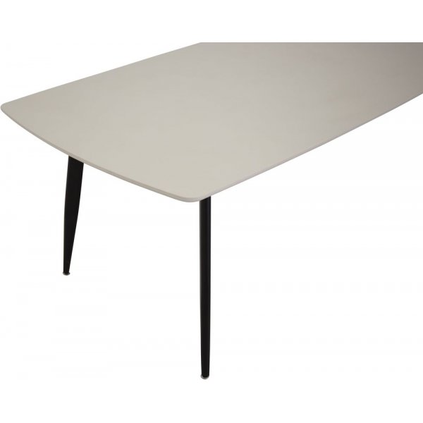 Spisebord Lara 240 cm - Svart / Hvit Spisebord Lara 240 cm - Svart / Hvit