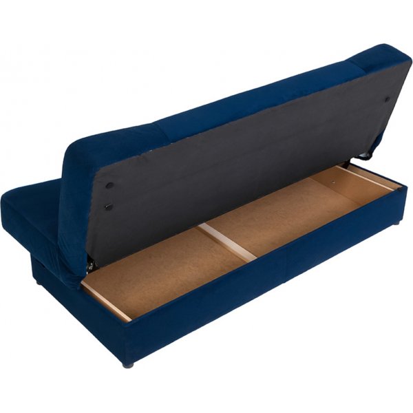 Nika 3-seters sovesofa - Blå Nika 3-seters sovesofa - Blå