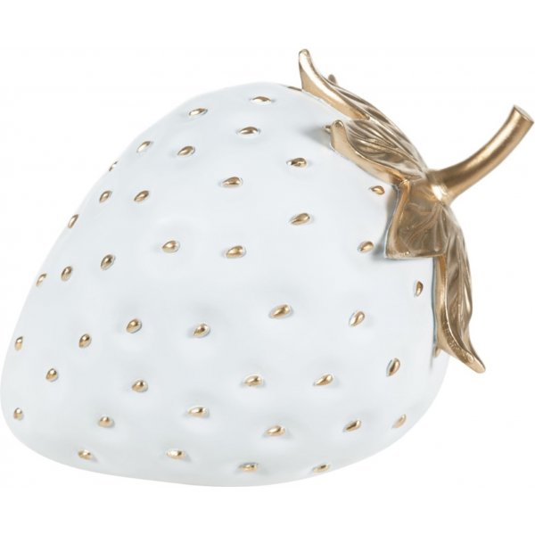 Cilek dekorasjon 31 x 18 x 21 cm - Hvit/gull
