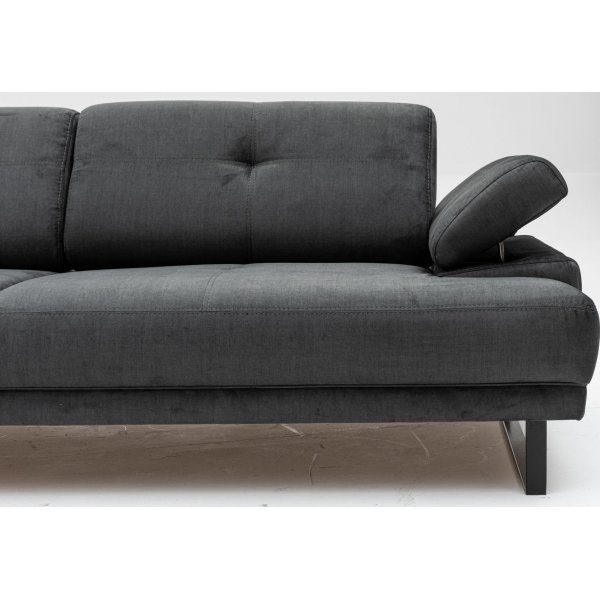 Mustang 3-seters sofa - Antrasitt