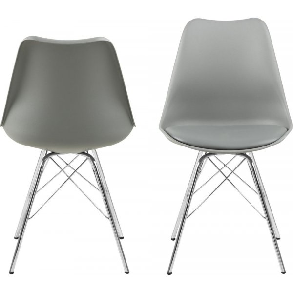 Eris Spisestol - Grå/krom Eris Spisestol - Grå/krom