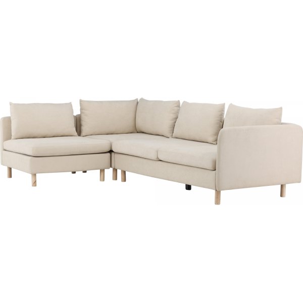 Zero hjørnesofa 295 cm - Beige Zero hjørnesofa 295 cm - Beige