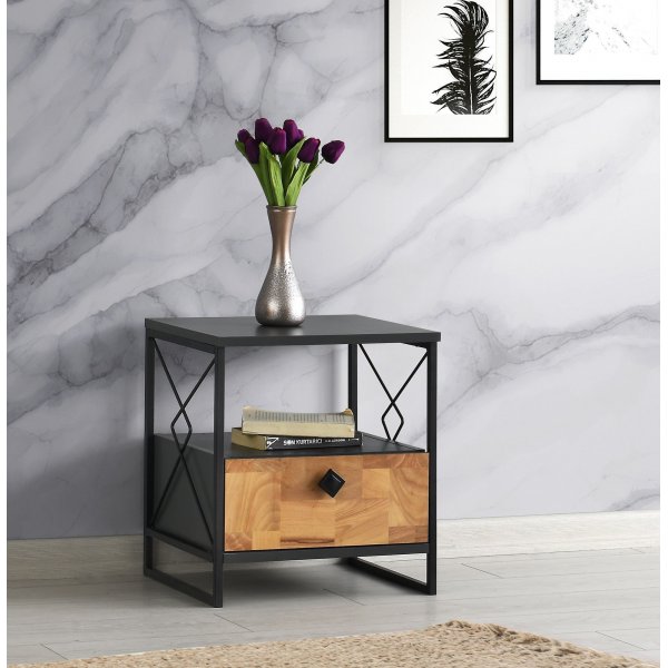 Alt nattbord - Antrasitt