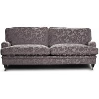 Howard Sir William 3-seter sofa (Dun) - Mobus Silver Floral Howard Sir William 3-seter sofa (Dun) - Mobus Silver Floral