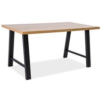 Kjøp spisebord online | Bredt utvalg på Trendrum.se Berta Spisebord 160 cm Hvitsvart 4595 NOK Trendrom.no