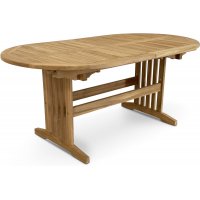 Grunnebo ovalt spisebord 150-210 cm butterfly - Teak Grunnebo ovalt spisebord 150-210 cm butterfly - Teak