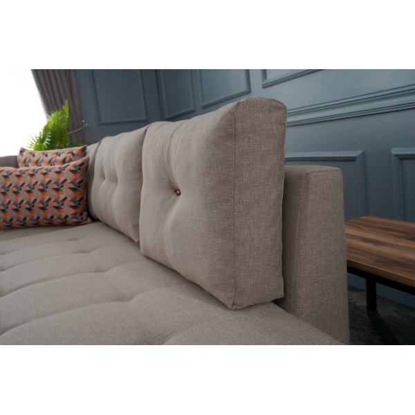 Manama hjørnesovesofa - Cream Manama hjørnesovesofa - Cream