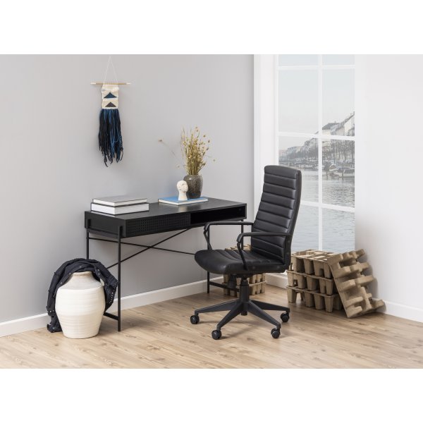 Angus skrivebord 110x50 cm - Sort Angus skrivebord 110x50 cm - Sort