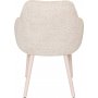 Theo spisestol - Beige/eik