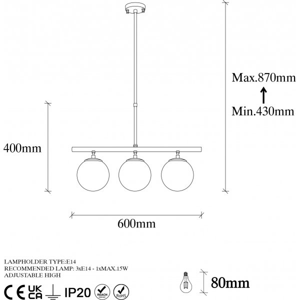 Atlas taklampe 10276 - Sort/antikk Atlas taklampe 10276 - Sort/antikk