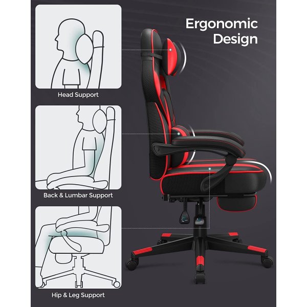 Vilhelm kontorstol - Sort