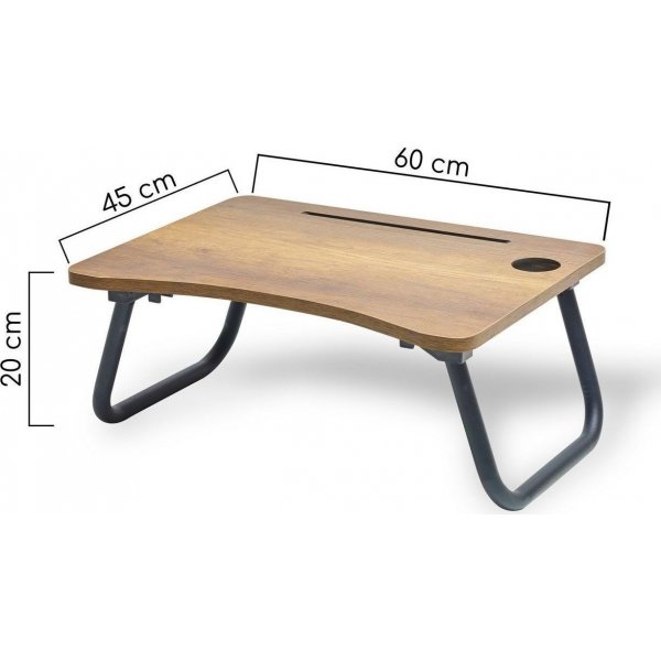 Lappy databord - Valnøtt/svart Lappy databord - Valnøtt/svart