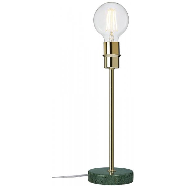 Converto bordlampe - Grnn marmor/krom