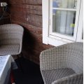 Kundebilde Stol med pute for utendørs bruk