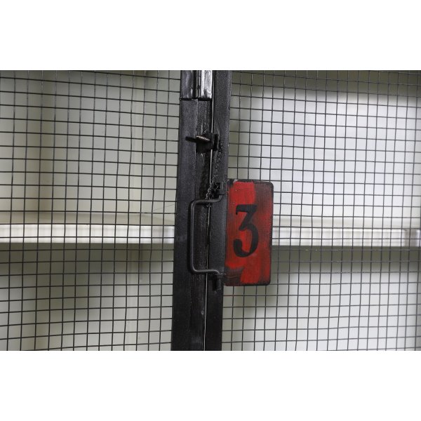 Jali metallskap - Svart metall