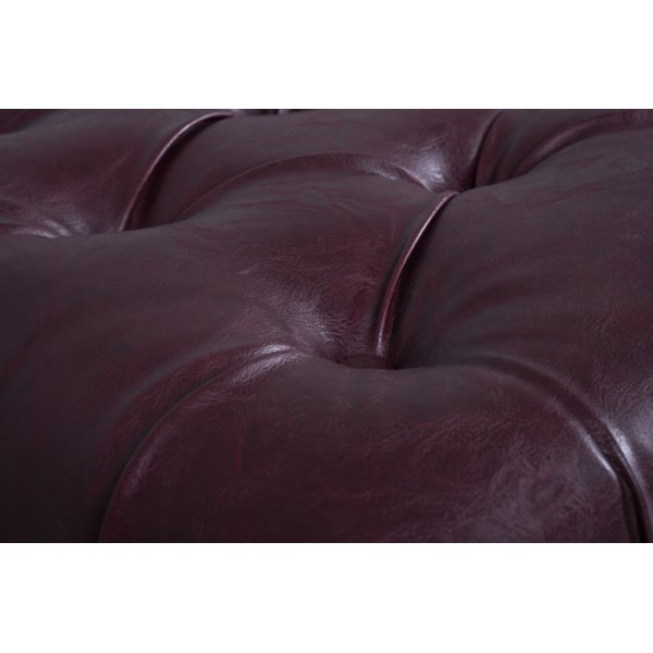 Vivaldino fotskammel - Okseblod Vivaldino fotskammel - Okseblod