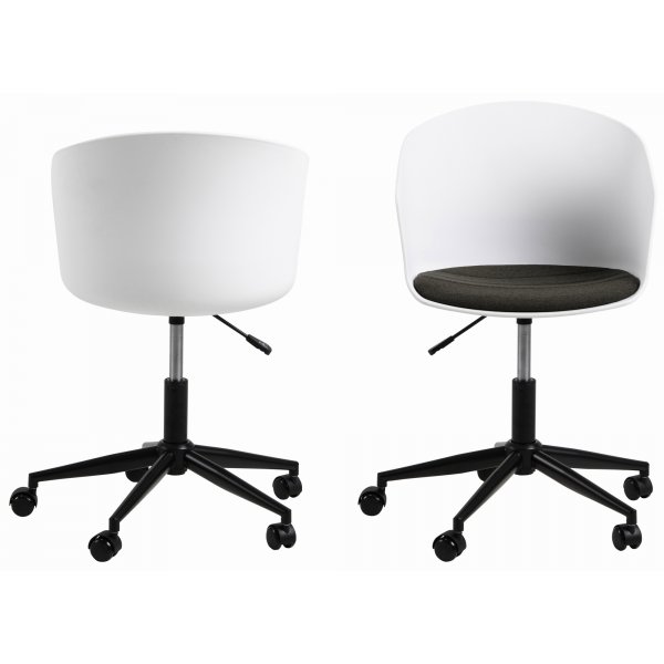 Moon kontorstol - Hvit