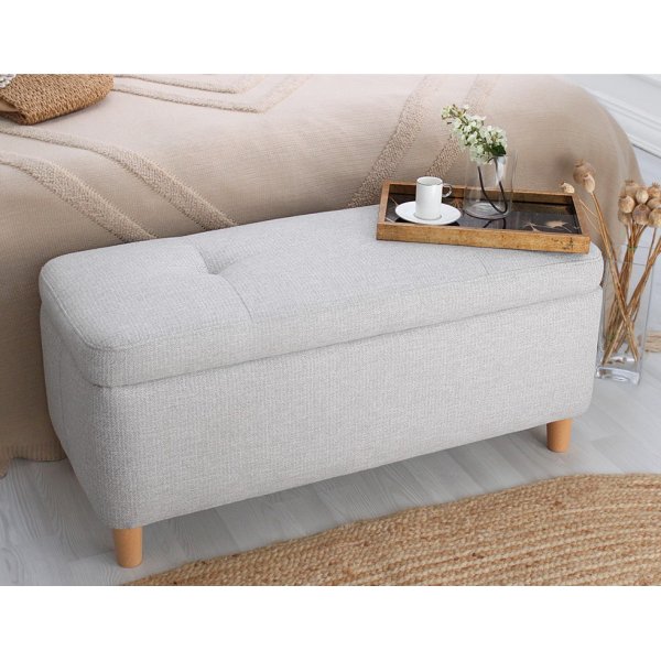 Rocio puff - Lys grå Rocio puff - Lys grå