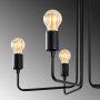 Mum taklampe 3492 - Sort