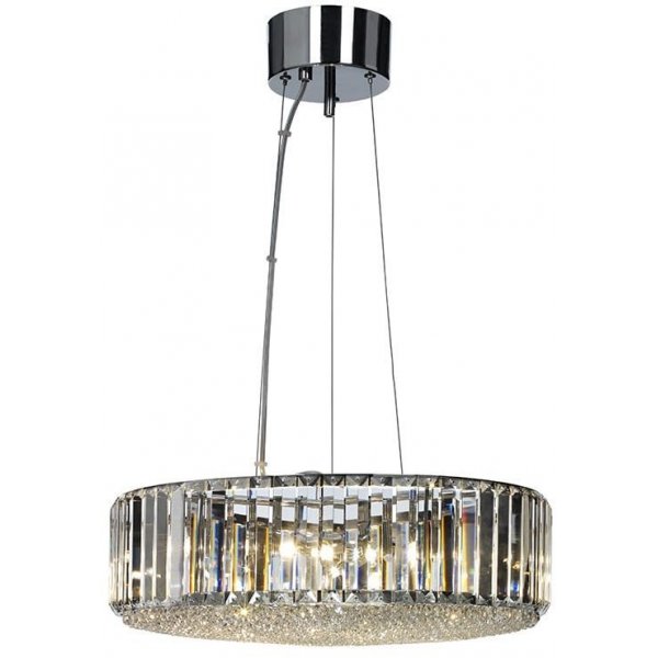 Esplanad taklampe - Krom/krystall