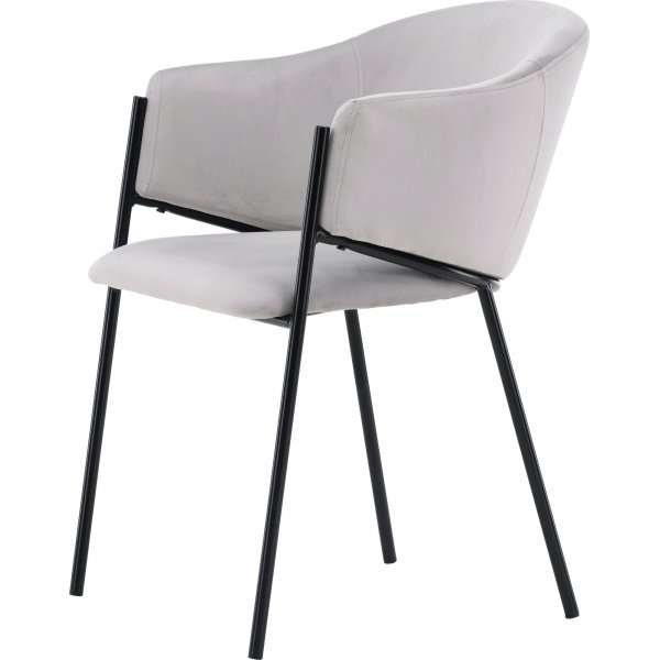 Evelina spisestuestol - Gr flyel