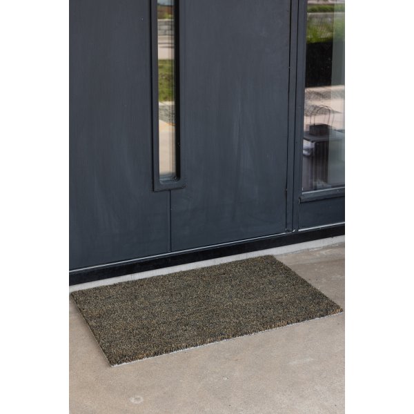 Lionel dørmatte 75 x 45 cm - Sort/Naturlig Lionel dørmatte 75 x 45 cm - Sort/Naturlig