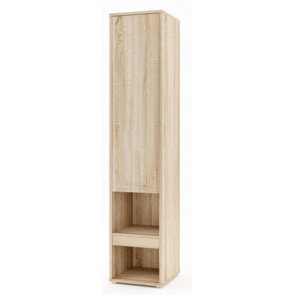 Compact living skap 1D - Lys eik