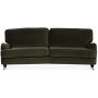 Kvarsebro Howard 3-seter hjrnesofa - Mosegrnn (Flyel)