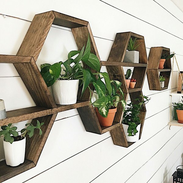 Rafa vegghylle 109 - Valnøtt Rafa vegghylle 109 - Valnøtt