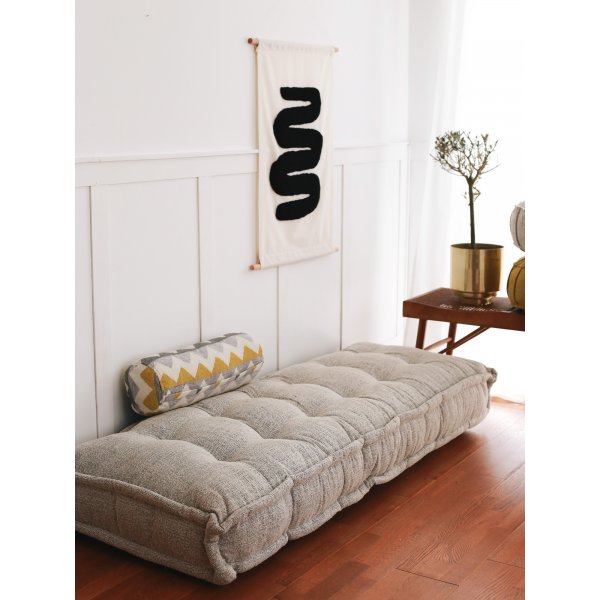 Boho puff - Grå Boho puff - Grå