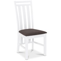 Skagen spisestol - Hvit / Brun Skagen spisestol - Hvit / Brun