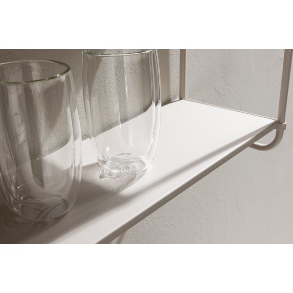 Lyon vegghylle 63 x 122 cm - Beige