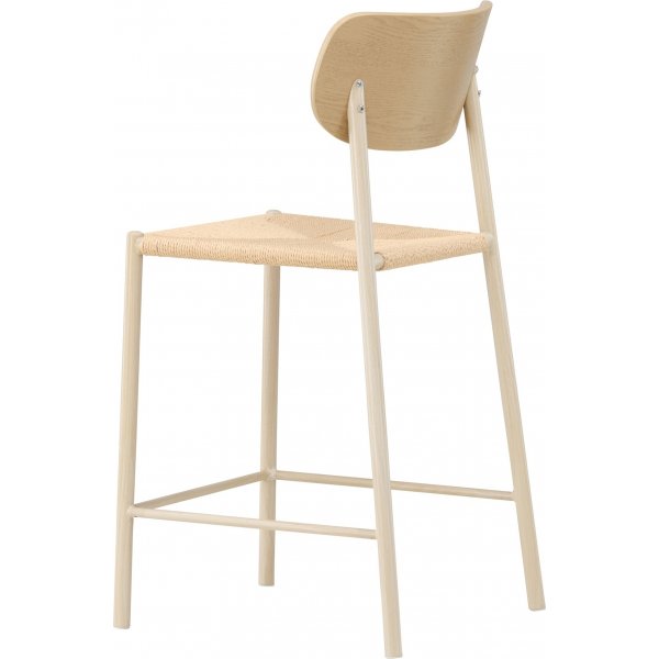 Polly barstol - Beige/Whitewash Polly barstol - Beige/Whitewash