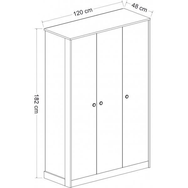 Livsgarderobe - Antrasitt/hvit Livsgarderobe - Antrasitt/hvit