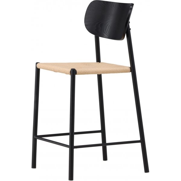 Polly barstol - Beige/Sort Polly barstol - Beige/Sort