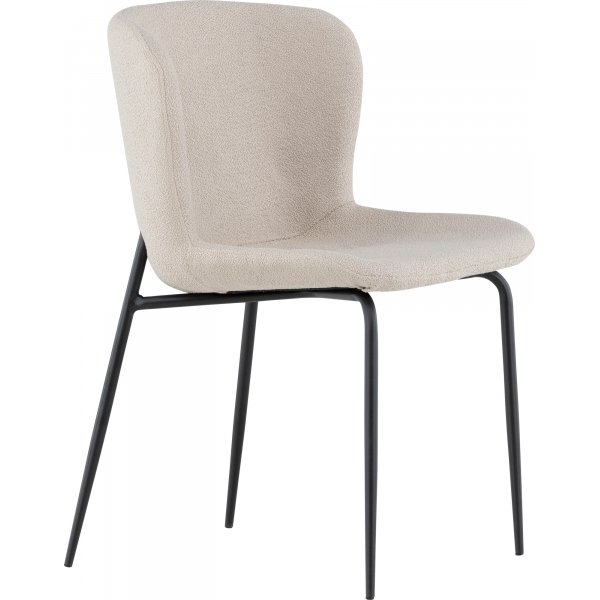 Modesto spisestol - Beige boucle Modesto spisestol - Beige boucle