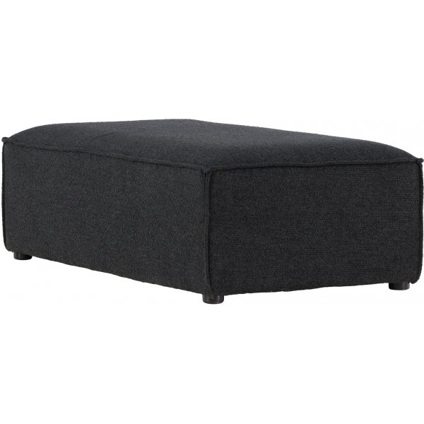 Gillholmen puff - Svart boucle Gillholmen puff - Svart boucle