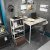 Rino skrivebord 133 x 60 cm - Hvit