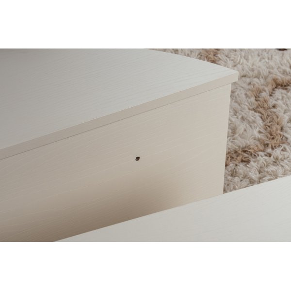 Orion salongbord 90 x 90 cm - Hvitmalt tre Orion salongbord 90 x 90 cm - Hvitmalt tre