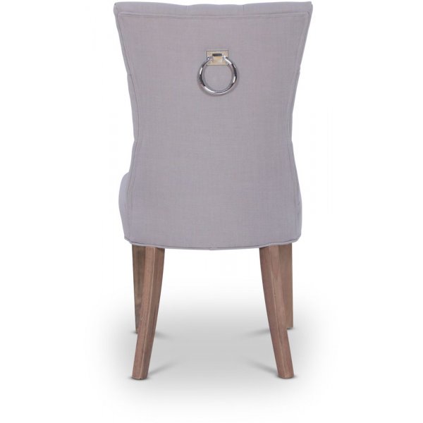 Tuva Kate lysegrå - Høy rygg (rygg-håndtak) Tuva Kate lysegrå - Høy rygg (rygg-håndtak)