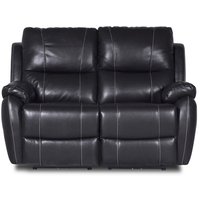 Enjoy Chicago recliner sofa - 2-seter (el) i svart kunstskinn