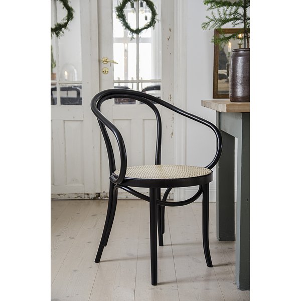 Bentwood karmstol No30 klassiker - Sjokolade/Rotting