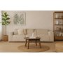 Modulsofa 310 cm i beige kordflyel