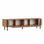 TV-stativ Nemming 180 cm - Atlantic Pine/Svart