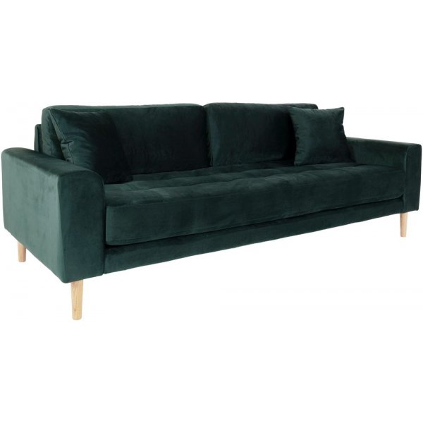 Lido 3-seters sofa - Mørkegrønn Lido 3-seters sofa - Mørkegrønn