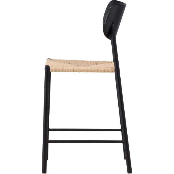 Polly barstol - Beige/Sort Polly barstol - Beige/Sort