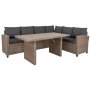 Monaco sofagruppe - Kubu/antrasitt