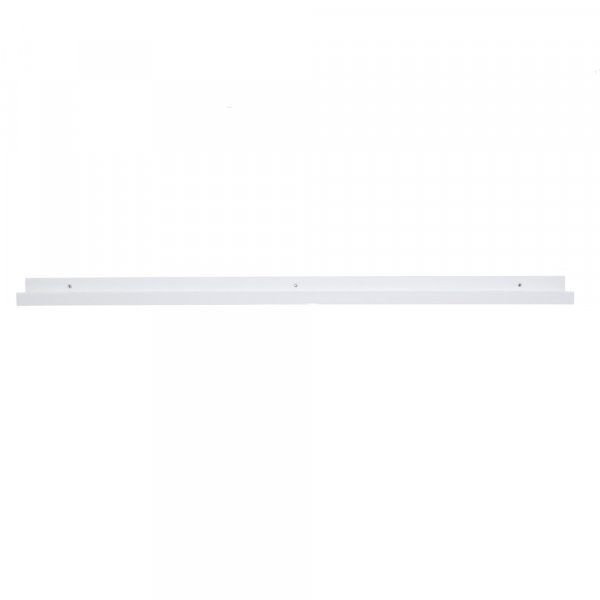 Helt enkelt hvit bildestripe 120 cm